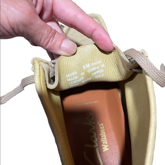 Clarks Original Wallabee Leather Chukka Ankle Boots - Picture 12 of 16